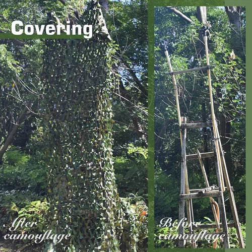Southern Chic Camouflage Sun Protection Net for Garden or Camping