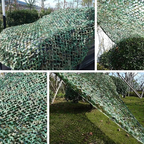 Southern Chic Camouflage Sun Protection Net for Garden or Camping