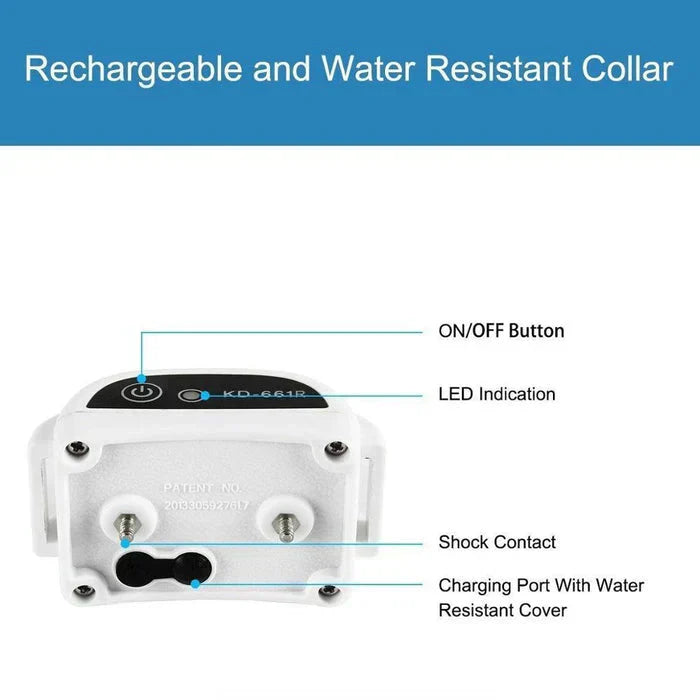 Southern Chic Wireless Dog Fence Collar System