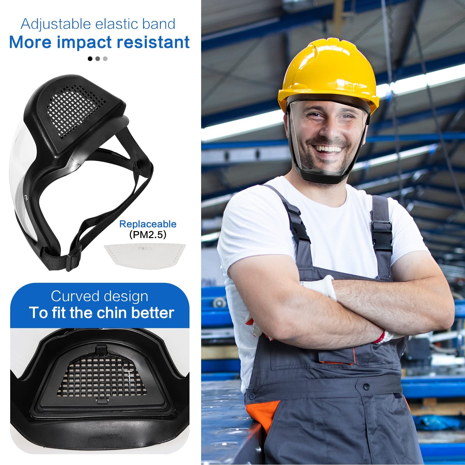 Southern Chic Super Protective Anti-fog Face Shield