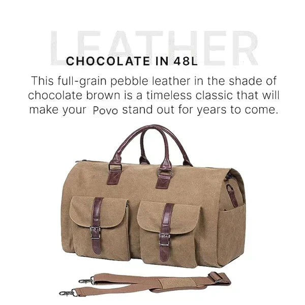 Southern Chic Stylish 3-in-1 Convertible Duffle Bag