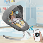 Southern Chic Ultimate 2-in-1 Baby Swing and Rocker – Infant Soothing Chair for Naps & Play