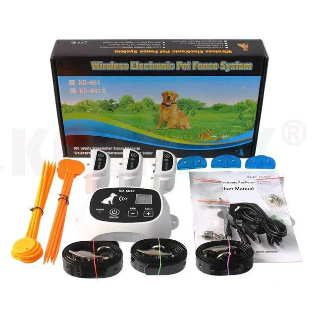 Southern Chic Wireless Dog Fence Collar System