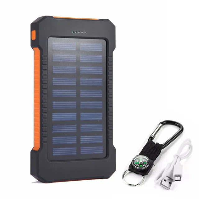 Southern Chic High-Capacity Portable Solar Power Bank