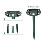 Southern Chic Ultrasonic Solar Deer Repeller – Motion Sensor Animal Deterrent for Garden & Yard