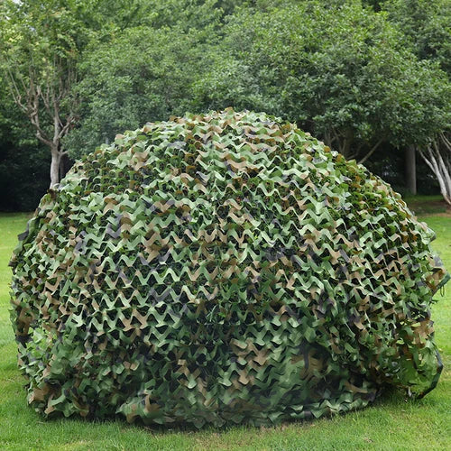 Southern Chic Camouflage Sun Protection Net for Garden or Camping