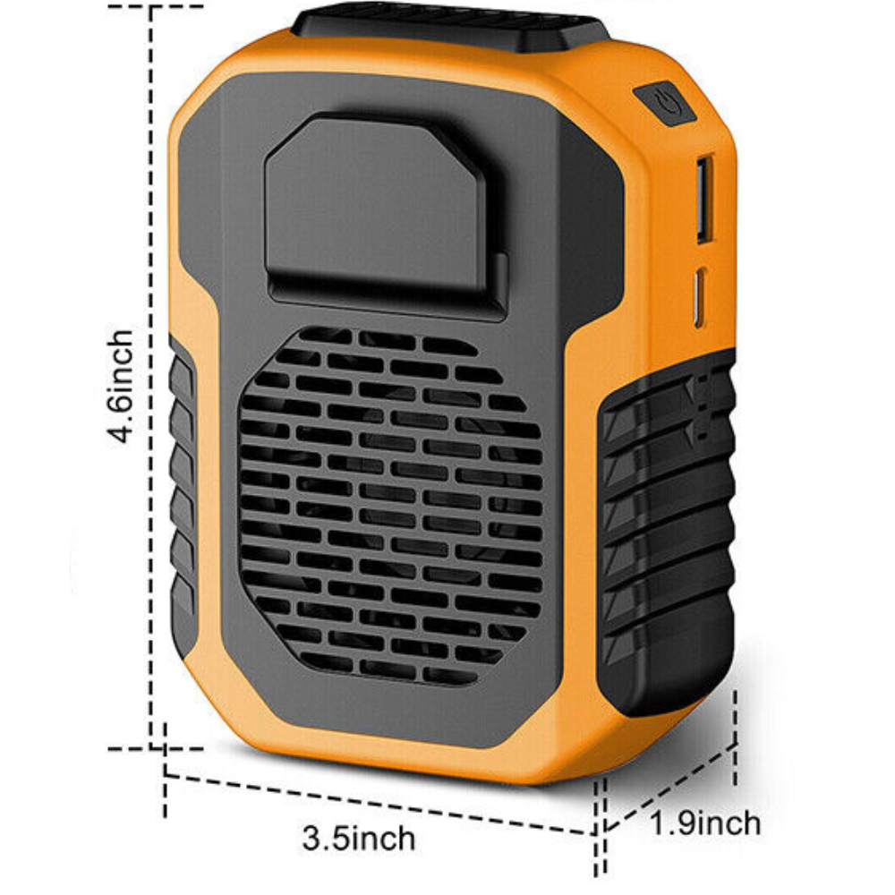 Southern Chic Rechargeable Portable Wireless Mini Waist Belt Fan