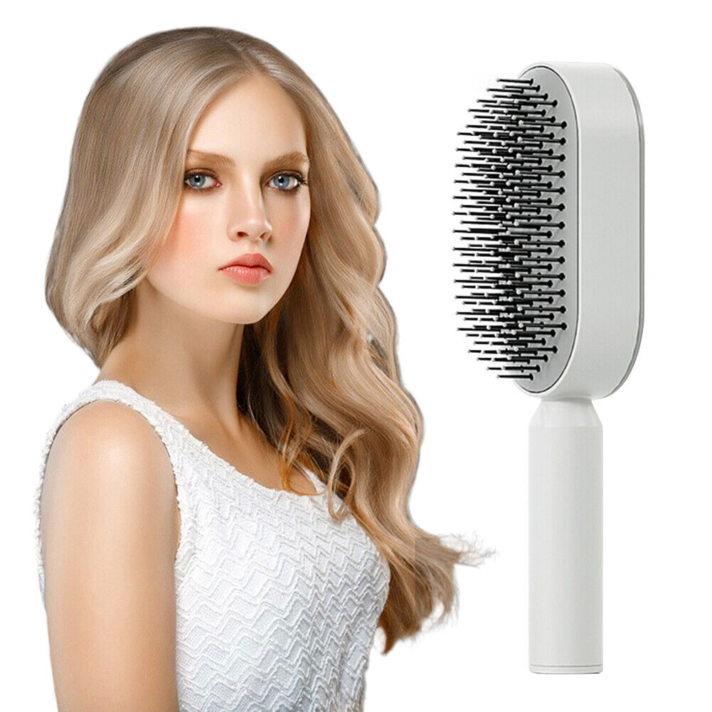 Southern Chic Self-Cleaning Hair Brush – Detangling Brush for All Hair Types