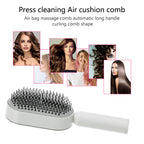 Southern Chic Self-Cleaning Hair Brush – Detangling Brush for All Hair Types
