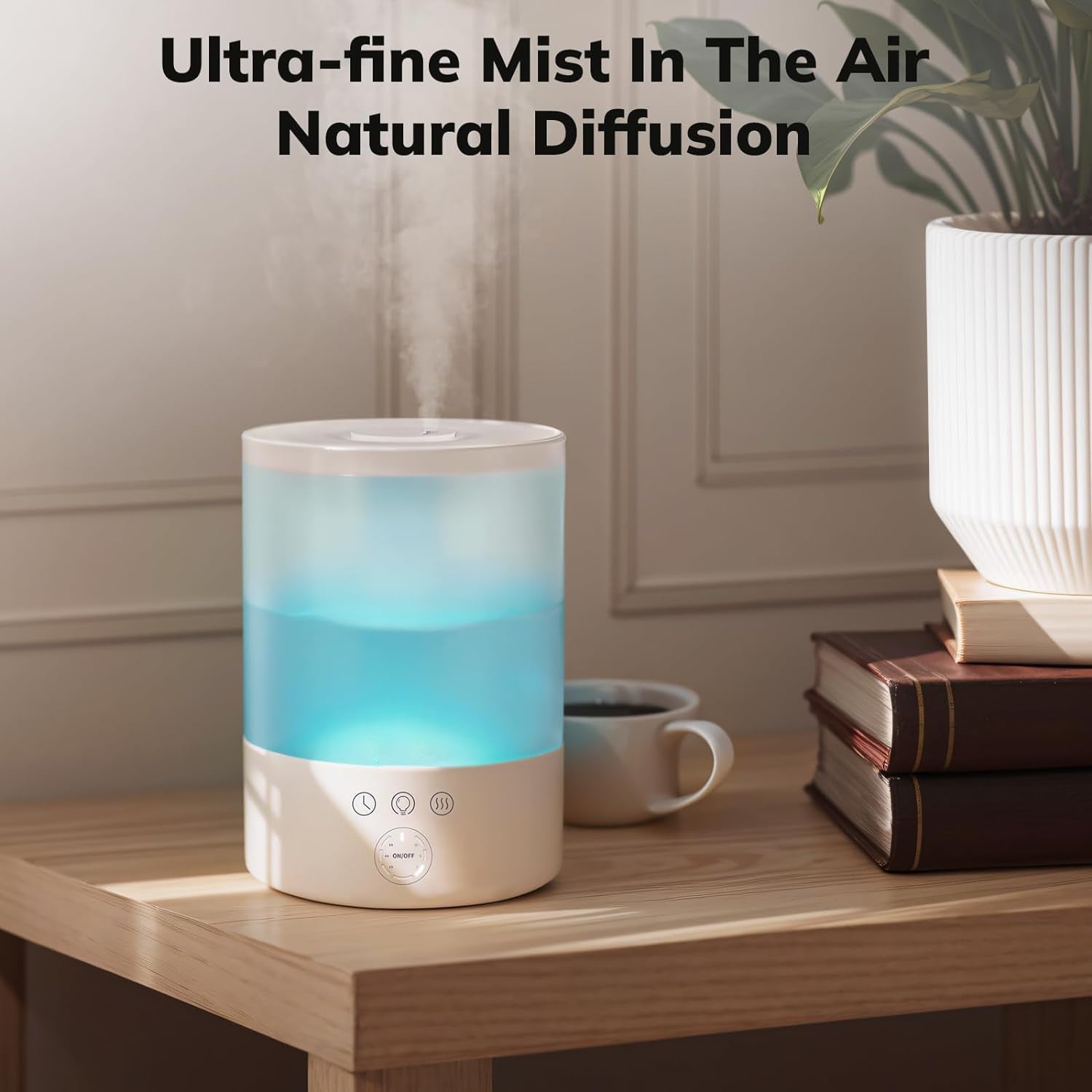 Southern Chic Ultrasonic Cool Mist Humidifier for Large Rooms