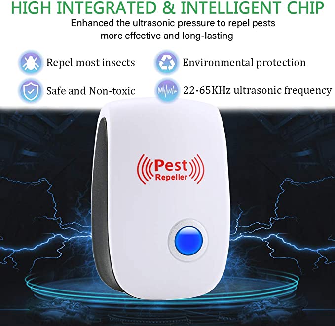 Southern Chic Ultrasonic Rat Repeller – Plug-In Rodent Control Device for Home & Garage