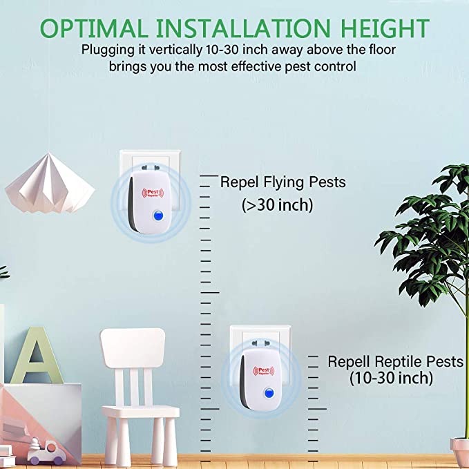 Southern Chic Ultrasonic Rat Repeller – Plug-In Rodent Control Device for Home & Garage