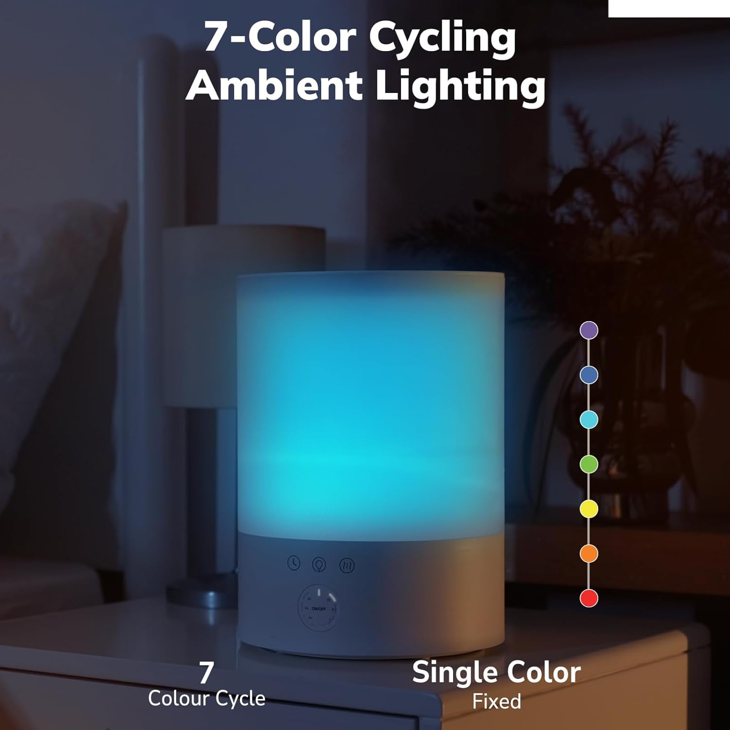 Southern Chic Ultrasonic Cool Mist Humidifier for Large Rooms