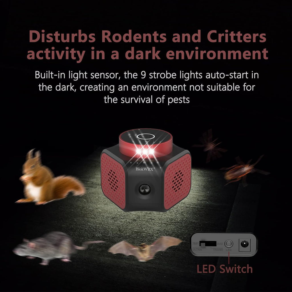 Southern Chic Ultrasonic Indoor Rodent Repellent Plug-In – Safe Pest Control for Mice, Rats, Insects