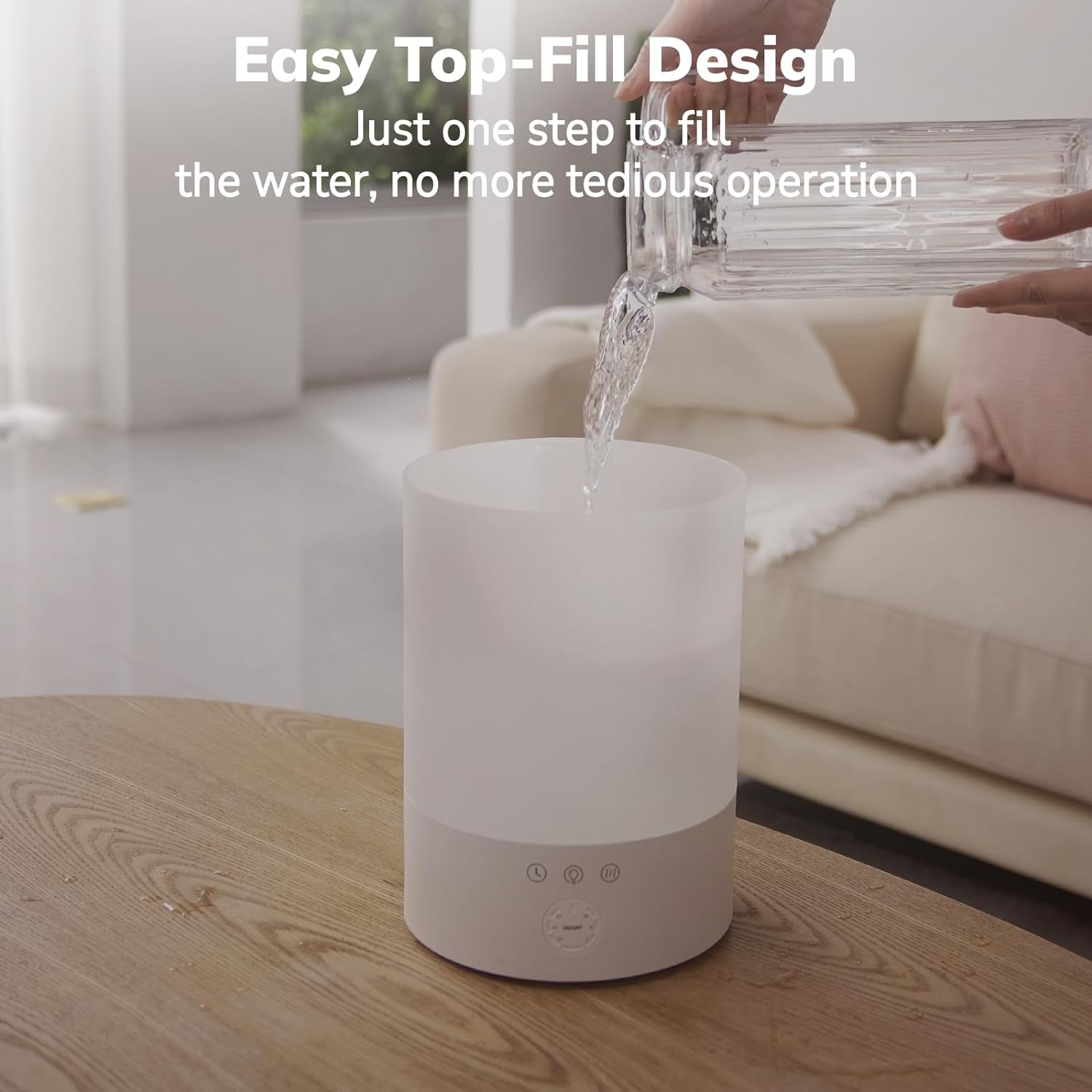 Southern Chic Ultrasonic Cool Mist Humidifier for Large Rooms