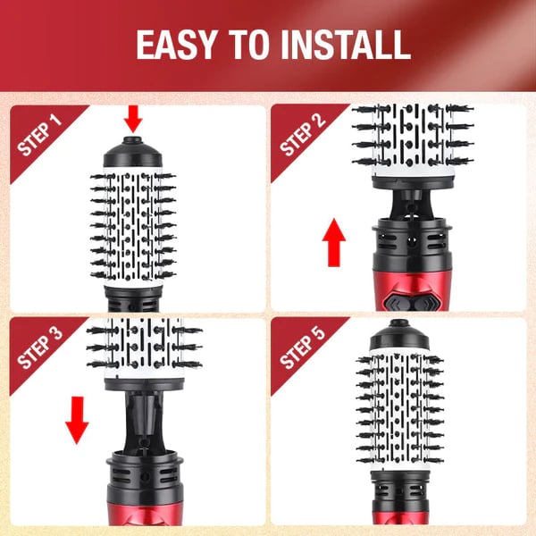 Southern Chic 3-in-1 Rotating Hot Air Styler and Dryer