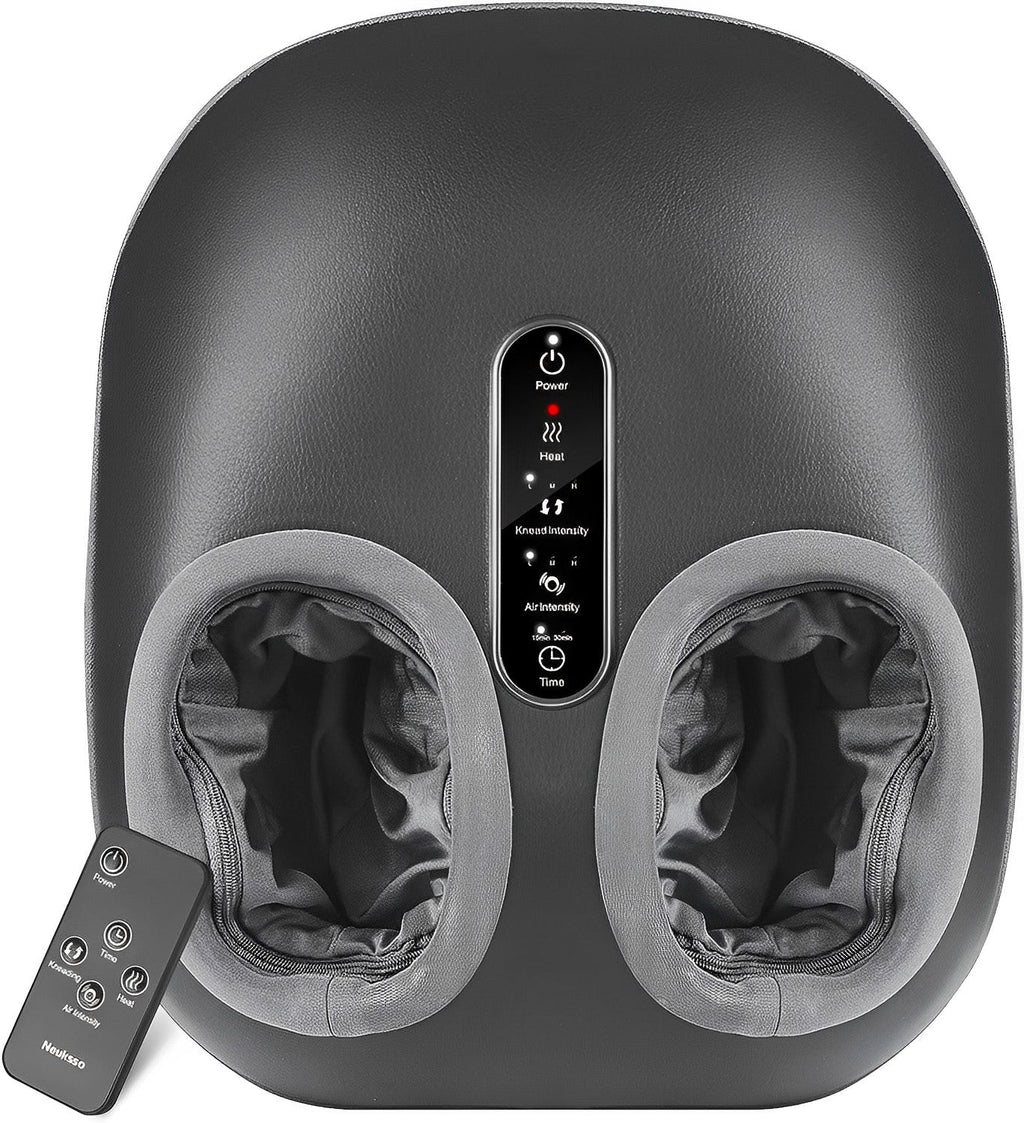 Southern Chic Shiatsu Foot Massager with Heat – Kneading, Vibration & Air Compression for Deep Tissue Relief