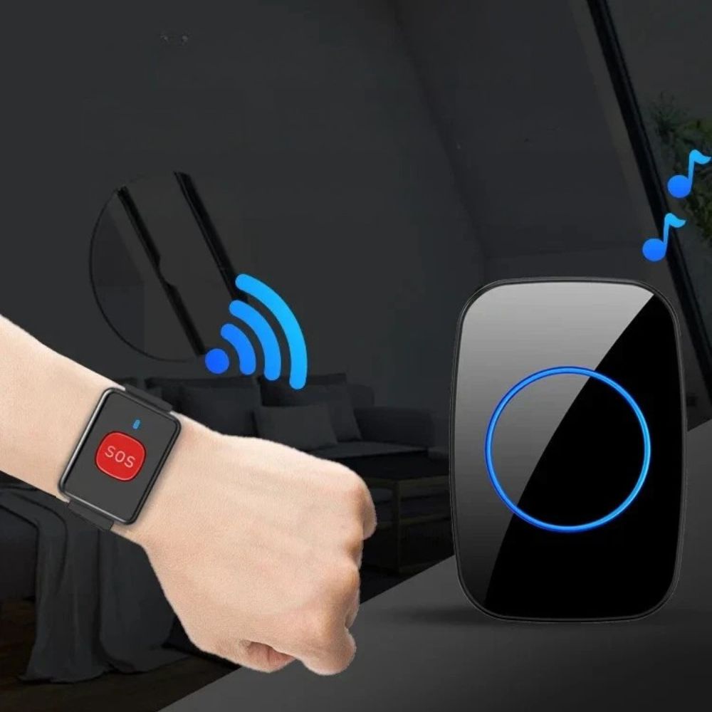 Southern Chic Wireless Elderly Call Button Pager Watch