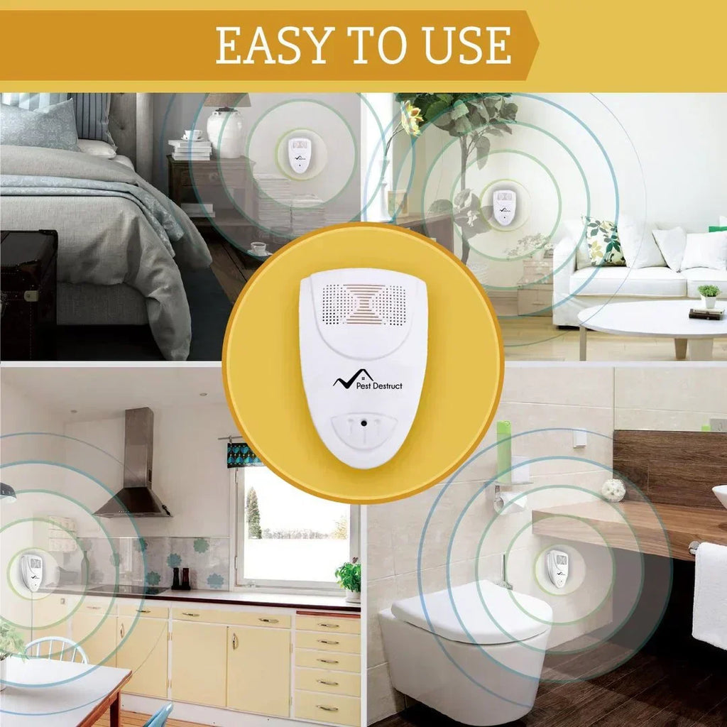 Southern Chic Ultrasonic Bed Bug Repeller – Non-Toxic Plug-In Pest Control Device
