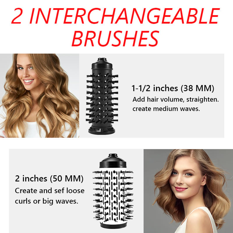 Southern Chic 3-in-1 Rotating Hot Air Styler and Dryer