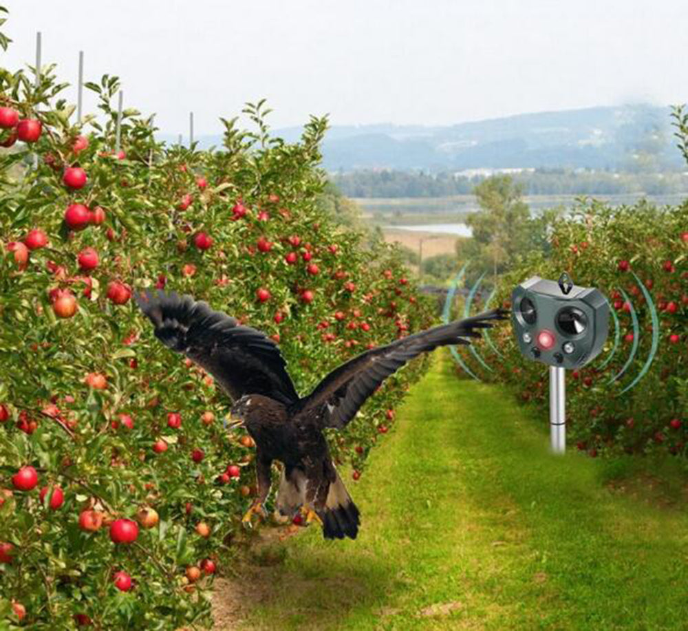 Southern Chic Ultrasonic Bird + Pest Repeller Solar Powered - Long Range