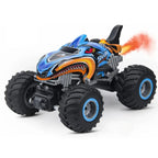 Southern Chic RC 4x4 Off-Road Monster Truck – Remote Control Rock Crawler Drift Car (Shark Digger Design)