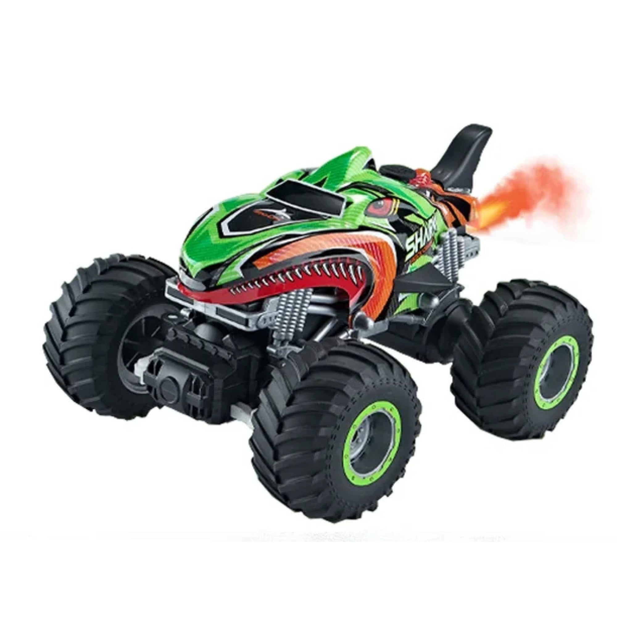 Southern Chic RC 4x4 Off-Road Monster Truck – Remote Control Rock Crawler Drift Car (Shark Digger Design)