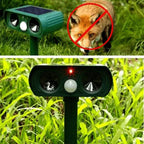 Southern Chic Solar-Powered Ultrasonic Animal Repeller – Motion-Activated Pest Control for Garden, Lawn & Yard