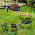 Southern Chic Solar Ultrasonic Fox Deterrent – Motion-Activated Animal Repeller for Garden, Lawn & Outdoor
