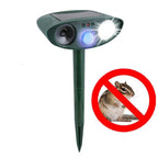 Southern Chic Solar Powered Ultrasonic Rabbit Repeller – Humane Garden Protection with Flashing Light