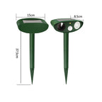 Southern Chic Solar Powered Ultrasonic Deer Repellent – Motion Sensor Animal Deterrent for Garden, Lawn & Yard Protection
