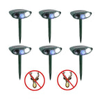 Southern Chic Solar Powered Ultrasonic Deer Repellent – Motion Sensor Animal Deterrent for Garden, Lawn & Yard Protection