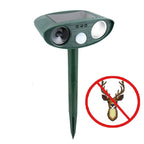 Southern Chic Solar Powered Ultrasonic Deer Repellent – Motion Sensor Animal Deterrent for Garden, Lawn & Yard Protection
