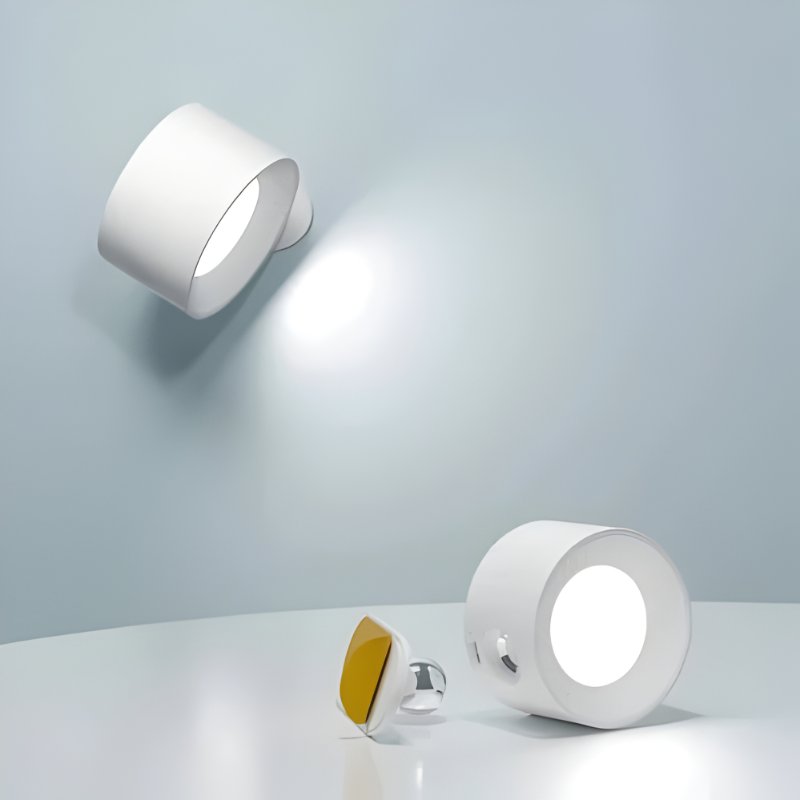 Southern Chic Rechargeable Wall Light with 360° Rotation