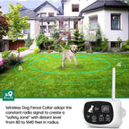 Southern Chic Wireless Dog Fence With Collar