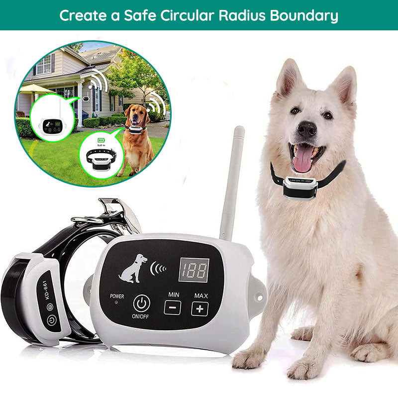 Southern Chic Wireless Dog Fence With Collar
