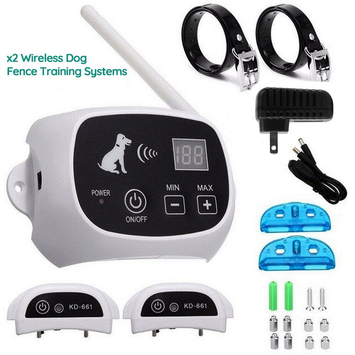 Southern Chic Wireless Dog Fence With Collar