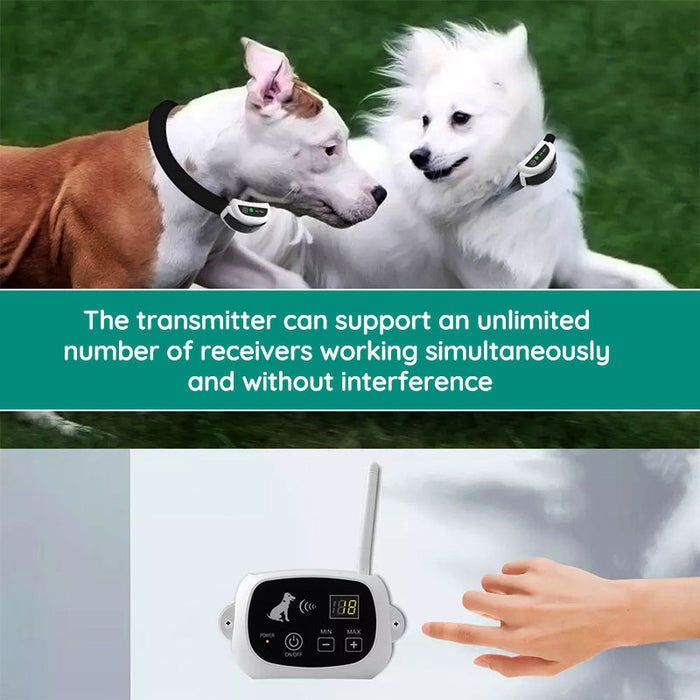 Southern Chic Wireless Dog Fence With Collar