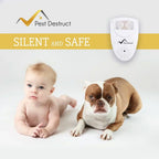 Southern Chic Ultrasonic Bed Bug Repeller – Non-Toxic Plug-In Pest Control Device