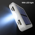 Southern Chic Portable Solar Power Bank with Dual USB