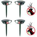 Southern Chic Ultrasonic Solar Deer Repeller – Motion Sensor Animal Deterrent for Garden & Yard