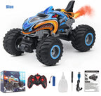 Southern Chic RC 4x4 Off-Road Monster Truck – Remote Control Rock Crawler Drift Car (Shark Digger Design)