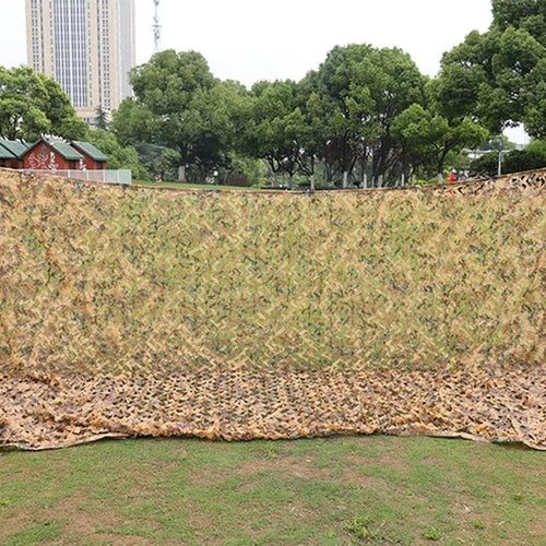 Southern Chic Camouflage Sun Protection Net for Garden or Camping