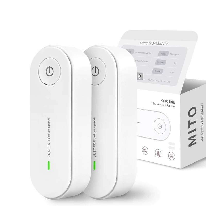 Southern Chic Ultrasonic Pest Repeller Plug-In – Pack of 2 Indoor Mosquito & Insect Repellent Devices