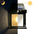 Southern Chic Solar Wall Lamp Outdoor, Set of 2