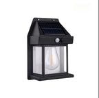 Southern Chic Solar Wall Lamp Outdoor, Set of 2