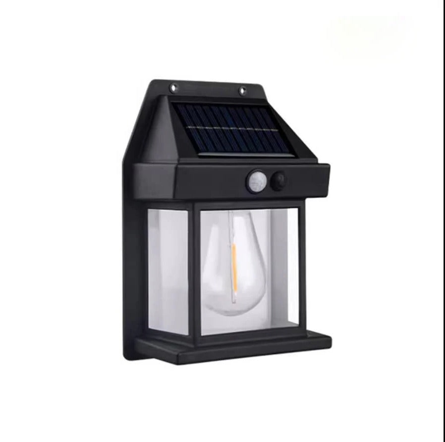 Southern Chic Solar Wall Lamp Outdoor, Set of 2