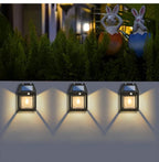 Southern Chic Solar Wall Lamp Outdoor, Set of 2