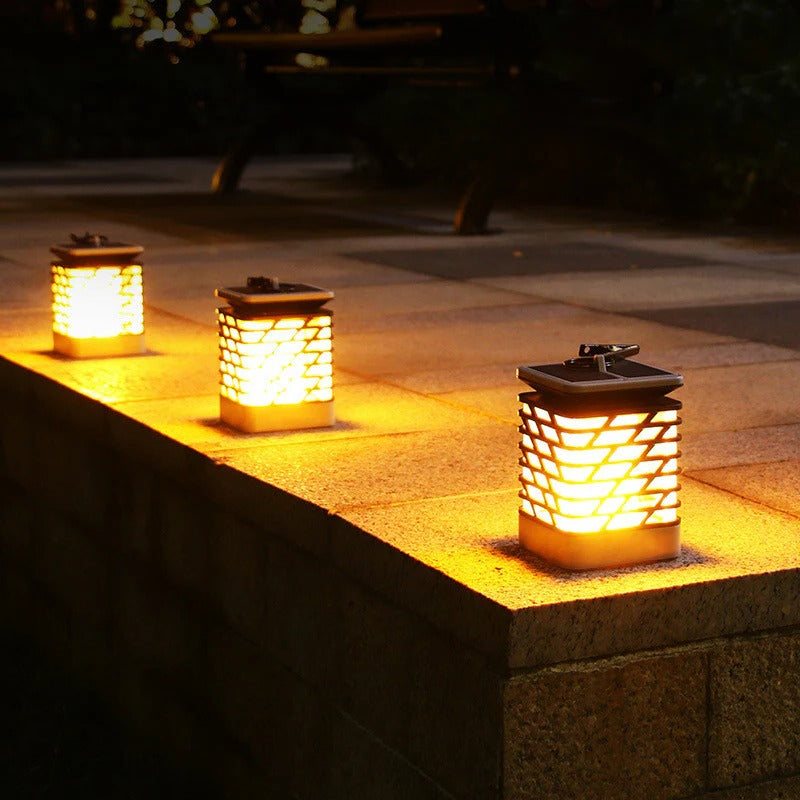 Southern Chic Solar LED Garden Lantern