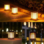 Southern Chic Solar LED Garden Lantern